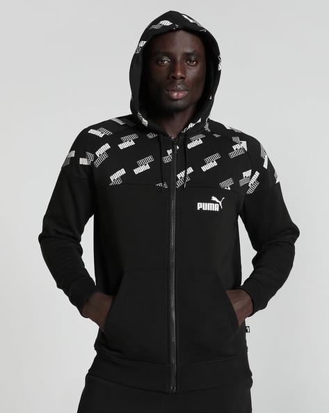 Buy Puma Black Sweatshirt Hoodies for Men by PUMA Online