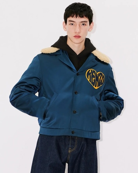 Buy Blue Jackets & Coats for Men by KENZO Online | Ajio.com