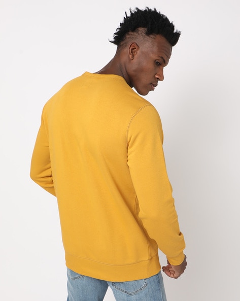 Mens mustard cheap yellow sweatshirt