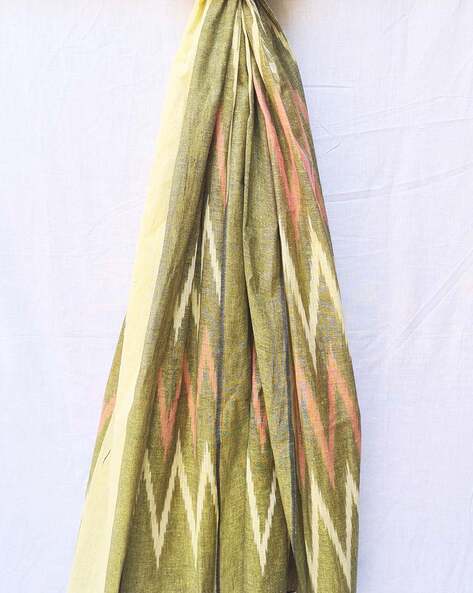 Chevron Woven Dupatta with Tassels Price in India