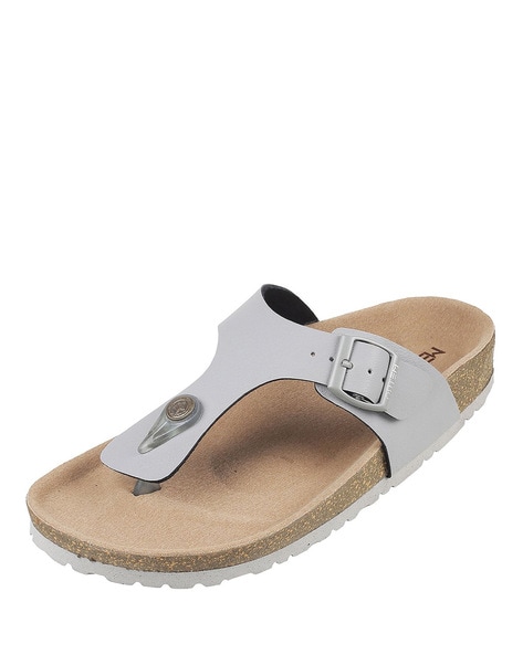 Birkenstock Gizeh | Patent White | Online Shoe Store