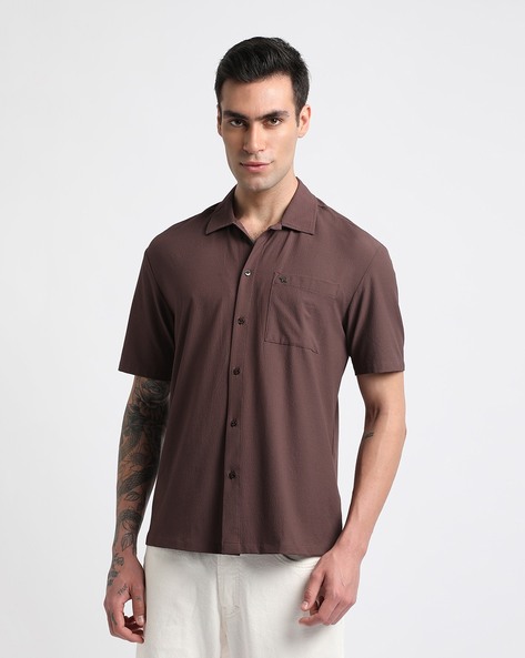 Buy Brown Shirts for Men by THE BEAR HOUSE Online