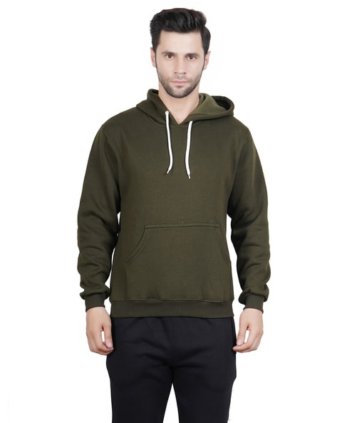 Men Loose Fit Graphic Print Hoodie