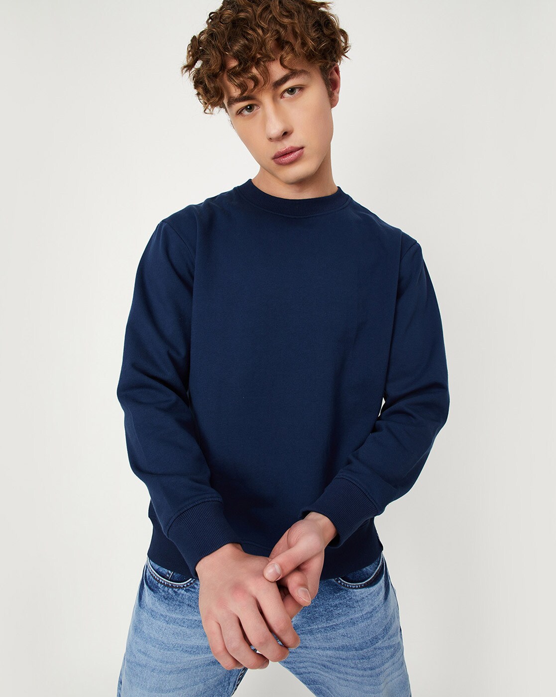 Blue cheap max sweatshirts