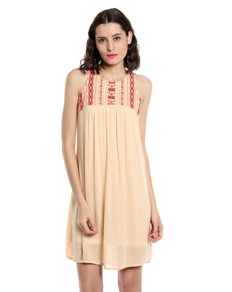Buy Beige Dresses for Women by 109 F Online