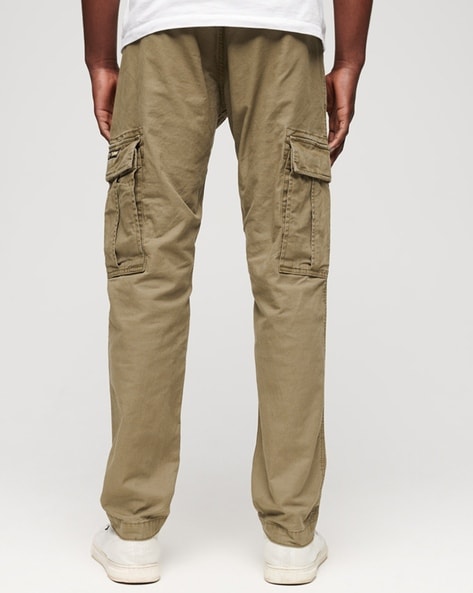 Buy Beige Trousers & Pants for Men by SUPERDRY Online