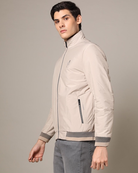 Bomber jacket outlet high collar