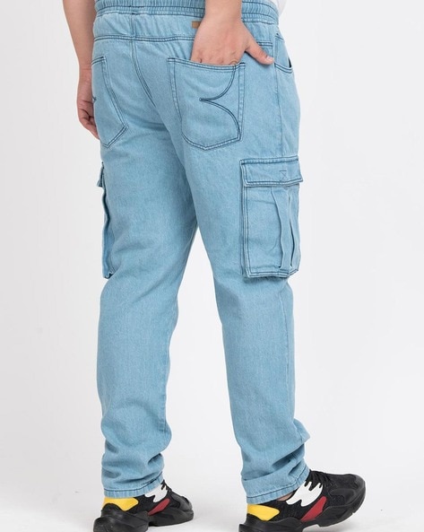Millard Cargo Jeans White