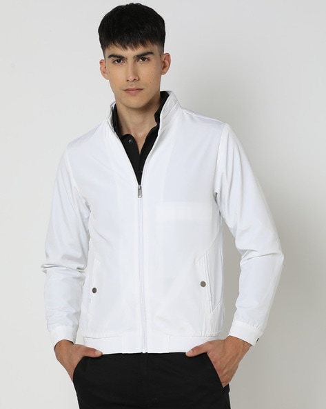 Buy online White Striped Bomber Jacket from Jackets for Men by U.s. Polo  Assn. for ₹4549 at 37% off | 2024 Limeroad.com