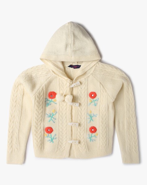 Girls store hooded cardigans