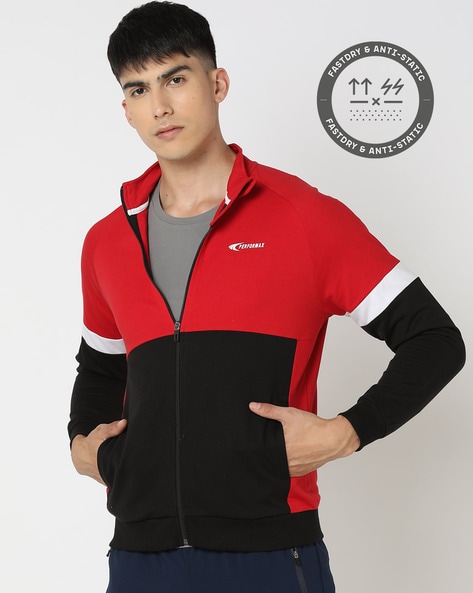 Buy online Black Solid Casual Jacket from Jackets for Men by Furo Sports By  Red Chief for ₹1300 at 50% off | 2024 Limeroad.com