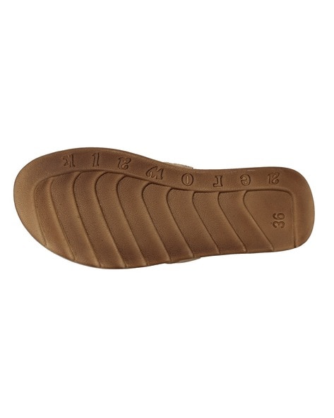 Buy Beige Flip Flop Slippers for Women by AEROWALK Online Ajio