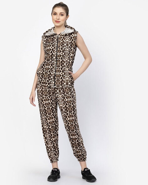 Leopard tracksuit womens hot sale