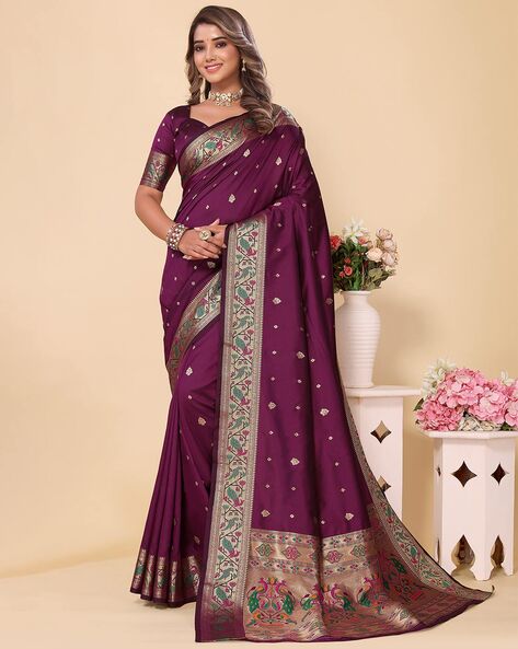 Wine Color Georgette With Sequence Embroidery Work Designer Saree Beautiful  and Stunning Look Saree Sabyasachi Style Party Wear Saree LMG - Etsy