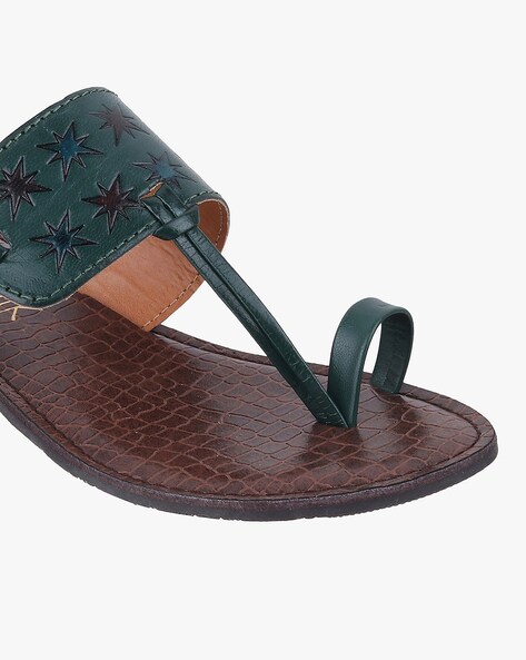 Buy Green Flat Sandals for Women by CATWALK Online