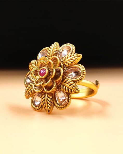 Buy Gold Rings for Women by Jyona Online