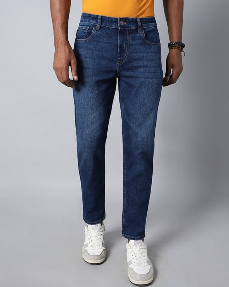 High rise clearance tapered jeans mens