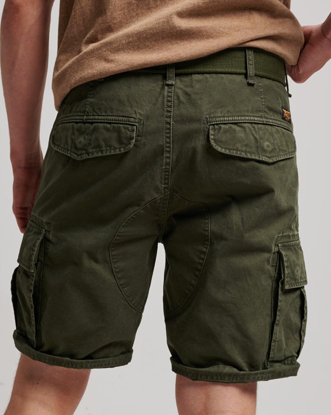 Vintage Heavy Regular Fit Cargo Shorts
