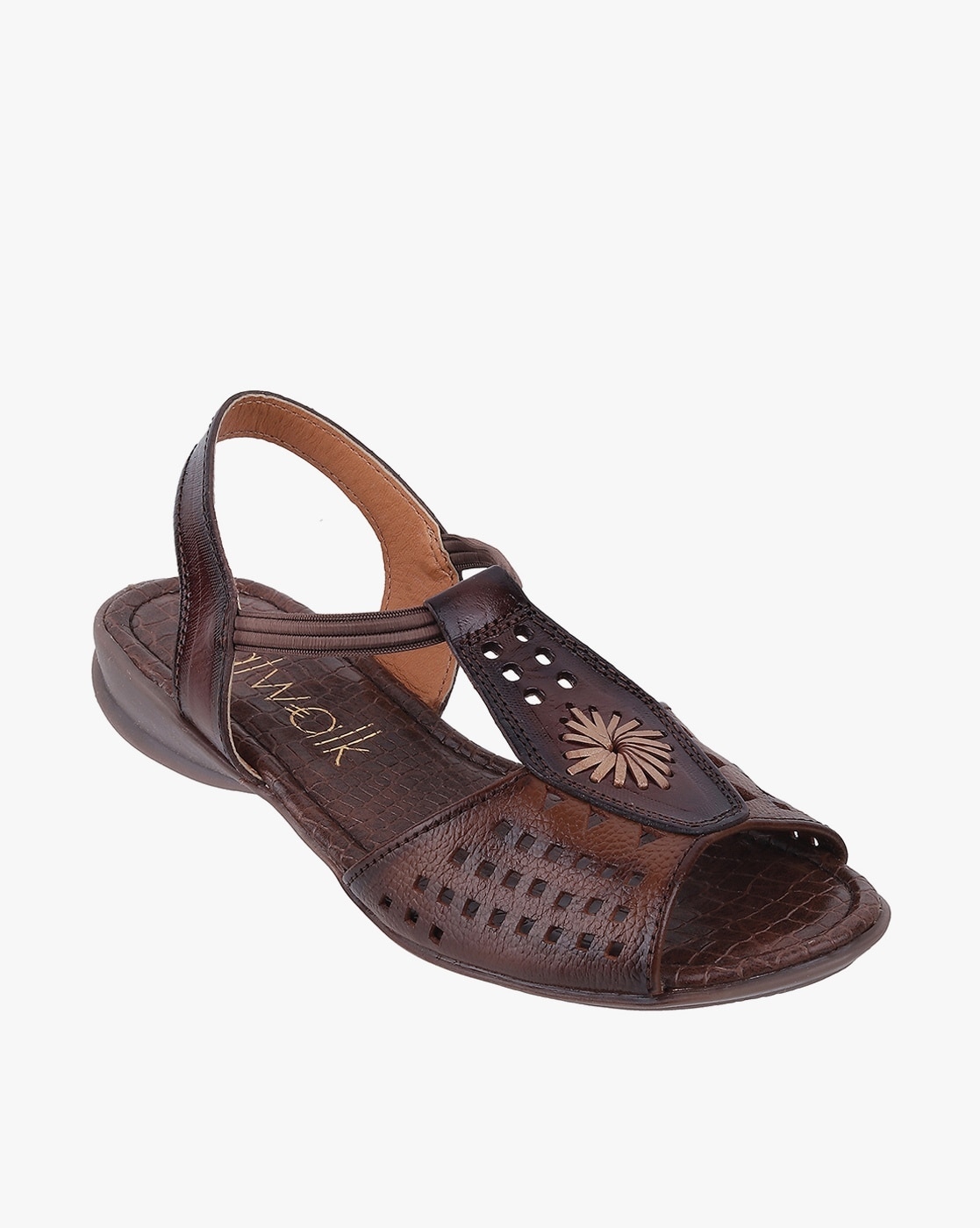 Buy CATWALK Brown Synthetic Slipon Women's Casual Wear Sandals | Shoppers  Stop