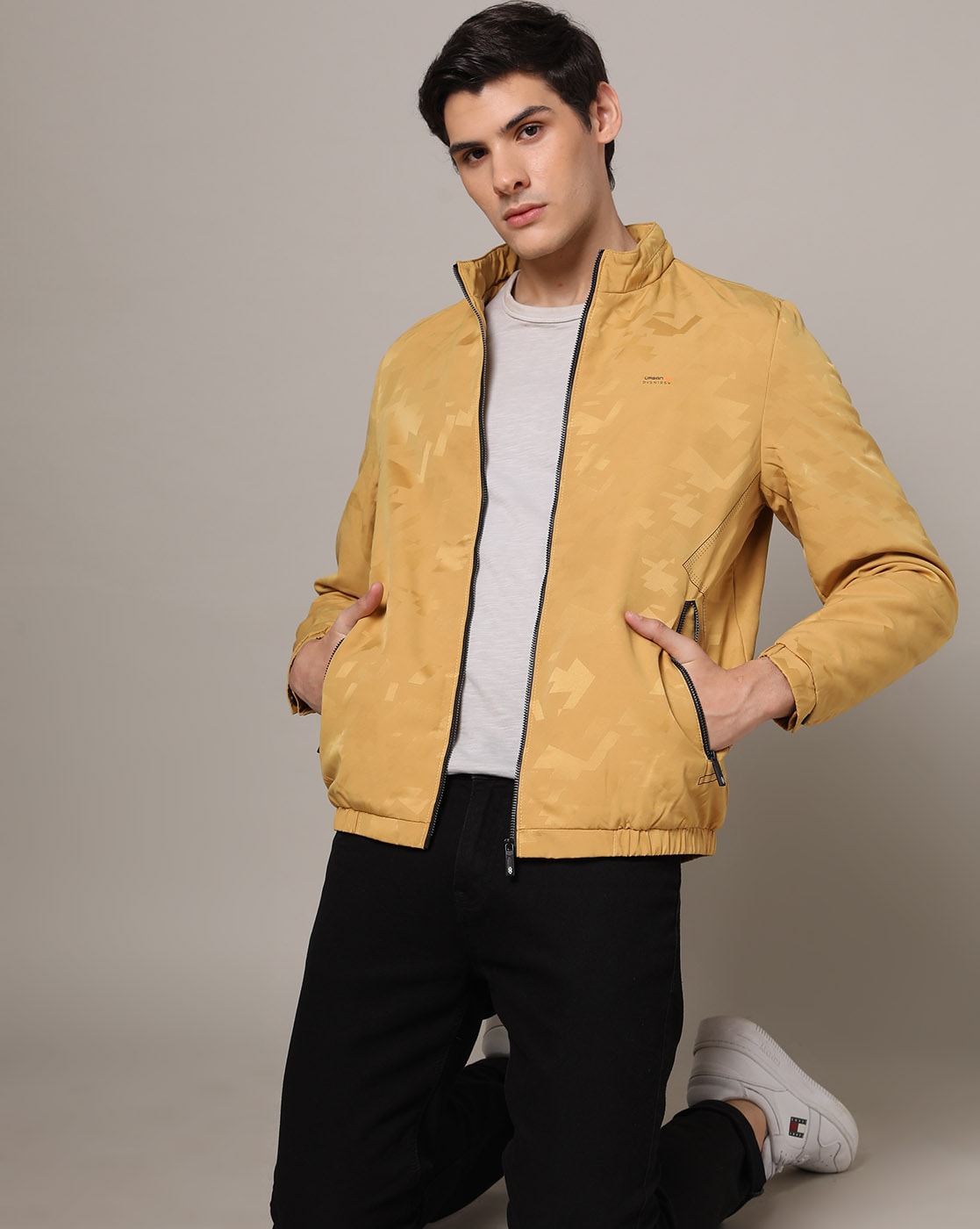 Buy Gold-Toned Jackets & Coats for Men by Fort Collins Online