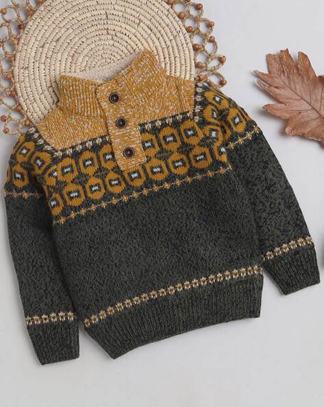 Boy woolen sweater on sale design