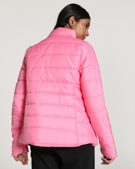 Women Zip-Front Puffer Jacket