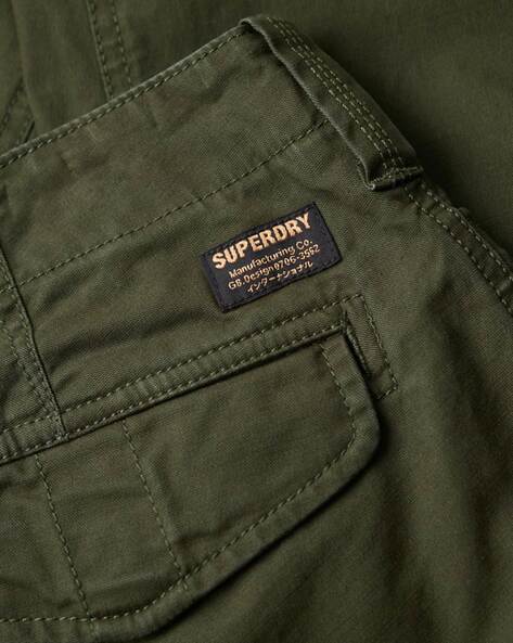 Superdry Men's Surplus Cargo Pants - Emerald Green | TheHut.com