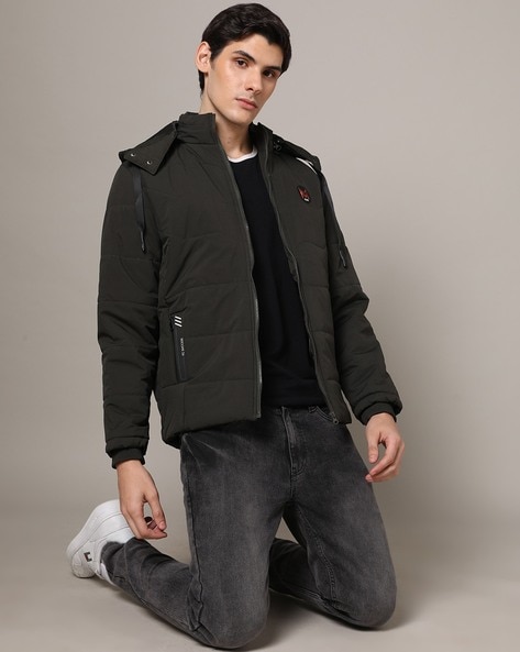 Buy Light Khaki Jackets & Coats for Men by AJIO Online | Ajio.com