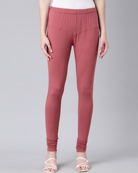 Pink Leggings And Churidars - Buy Pink Leggings And Churidars