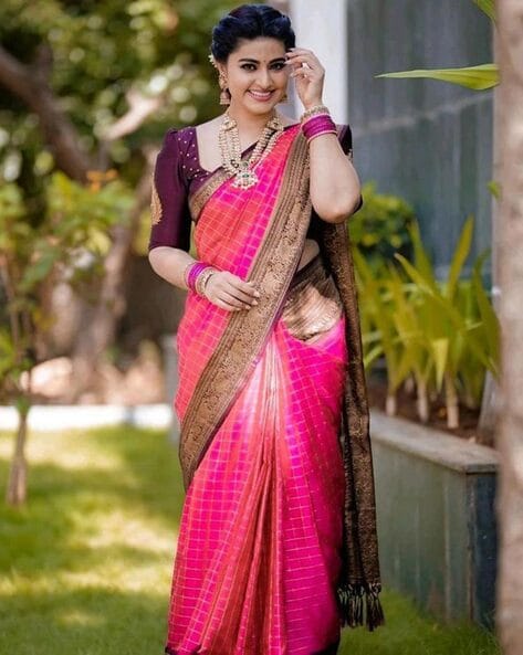 30 Kanjivaram Silk Sarees to Inspire Your Wedding Trousseau