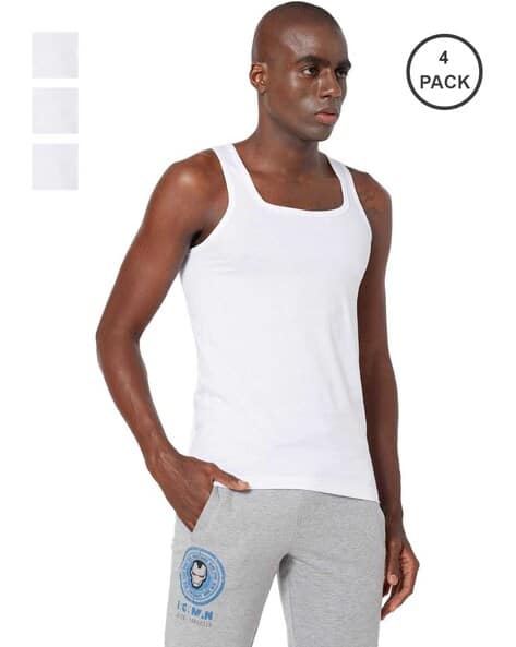 Price History of Zoiro Men Pack Of Sleeveless Undershirts