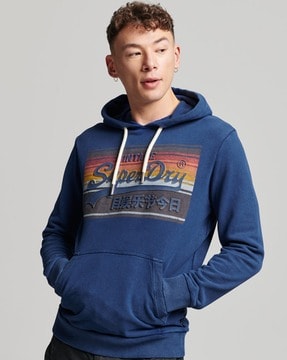 Superdry Vintage Cali Hoodie Black