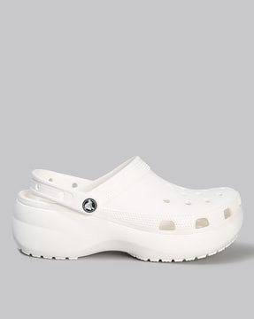 Womans cheap white crocs