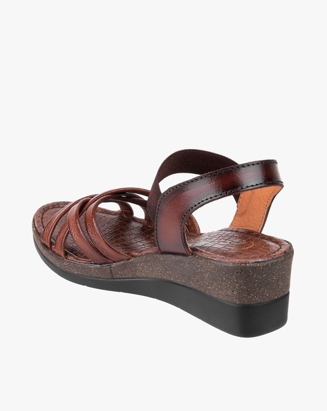 8 By YOOX CANVAS PLATFORM SANDALS | Dark brown Women's Sandals | YOOX