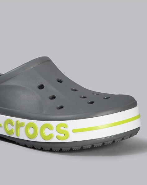 Grey crocs hotsell