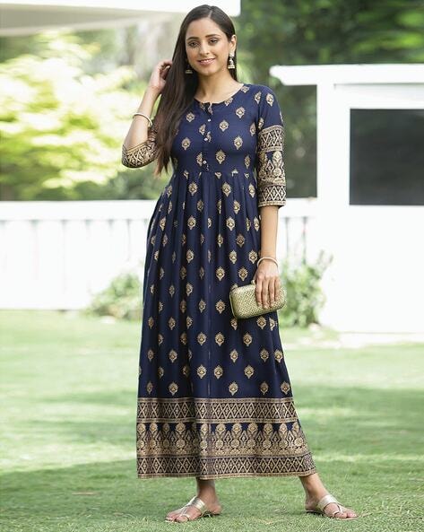 Buy Indigo Dresses & Gowns for Women by Juniper Online