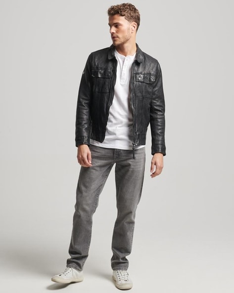 Leather Jackets | Men | HUGO BOSS