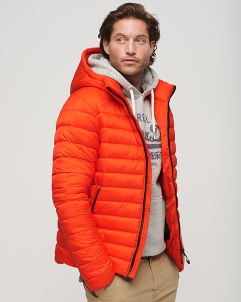 Buy Orange Powder Lite Hooded Jacket for Men Online at Columbia Sportswear  | 480317
