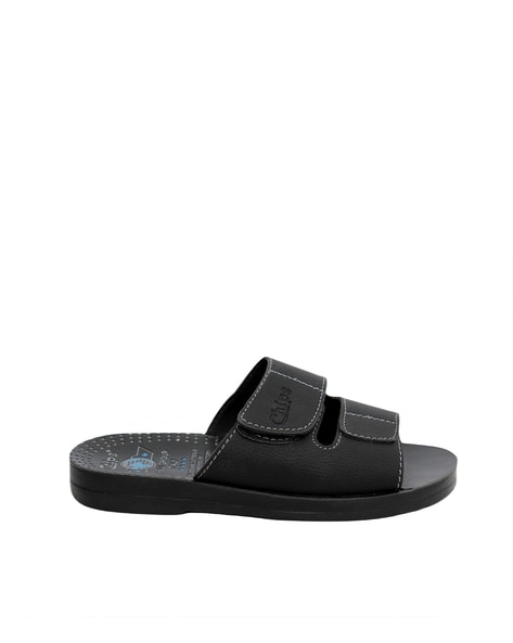 Buy Black Flip Flop Slippers for Men by CHIPS CONDOR Online