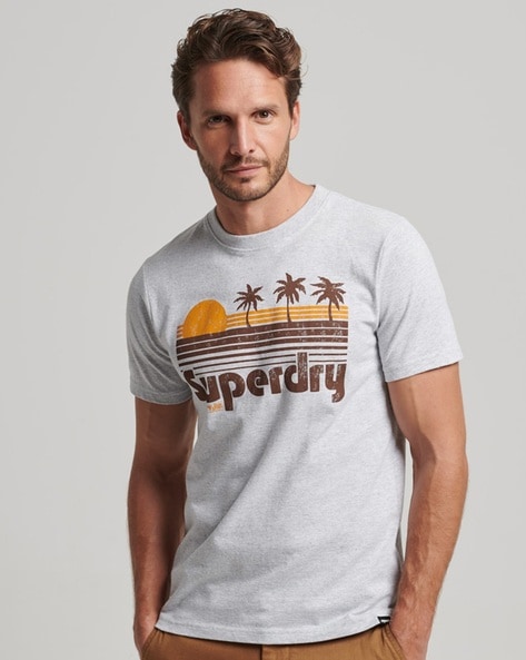 Buy Grey Tshirts for Men by SUPERDRY Online