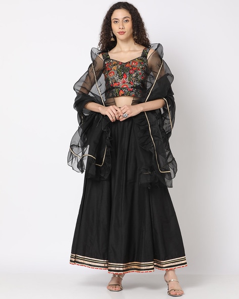 Black Lehenga Choli - Buy Black Lehenga Choli Online at Best Prices