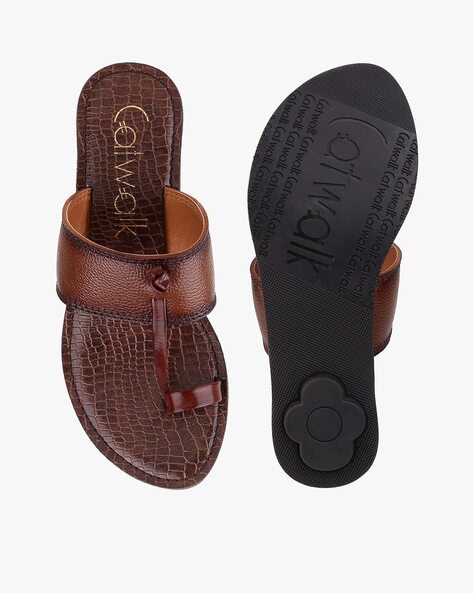 Buy Brown Flip Flop & Slippers for Women by CATWALK Online | Ajio.com