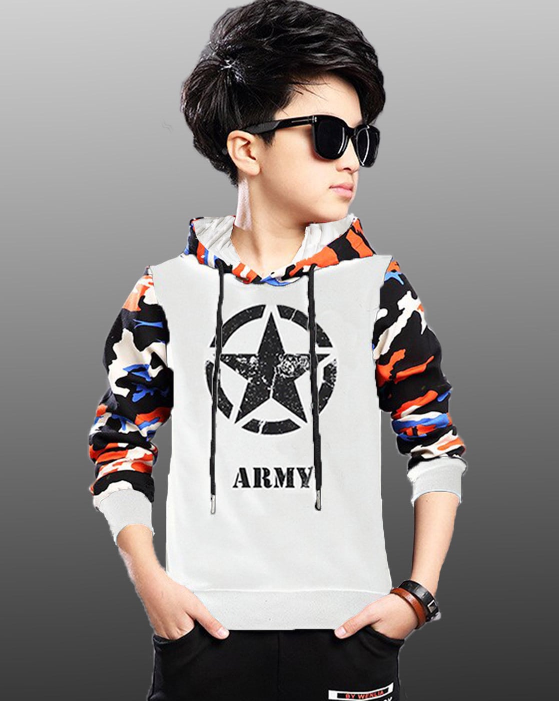 Buy Multicolour Sweatshirts & Hoodie for Boys by Hadar Online