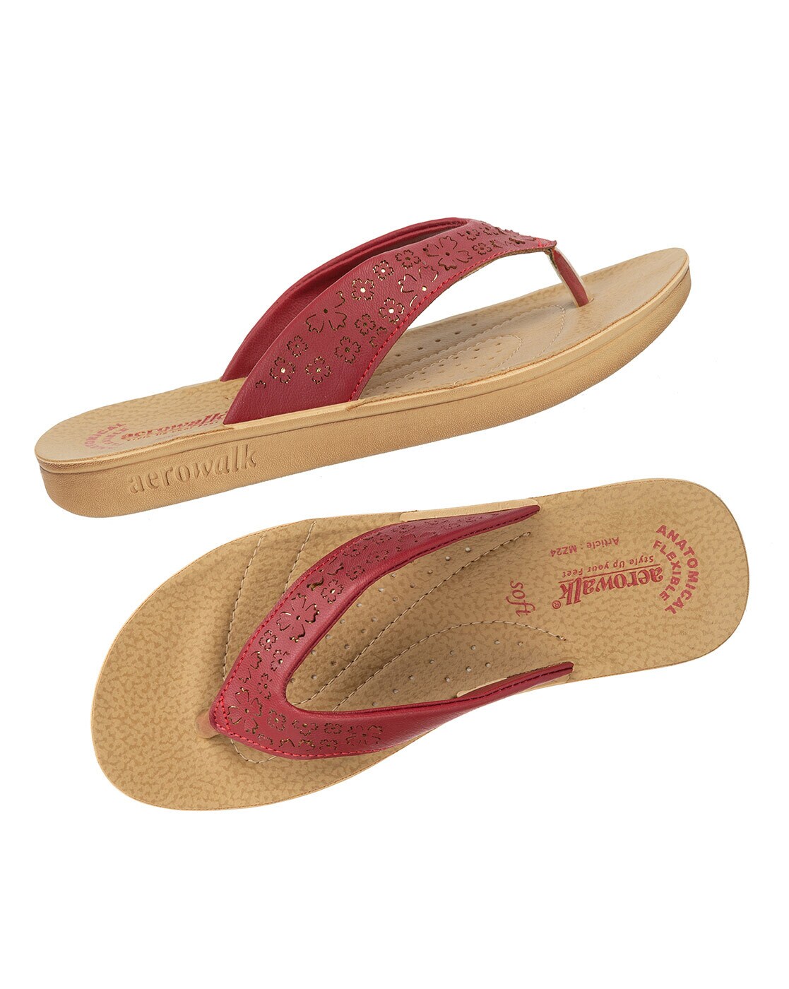 Buy Gold Flip Flop & Slippers for Women by AEROWALK Online | Ajio.com-sgquangbinhtourist.com.vn