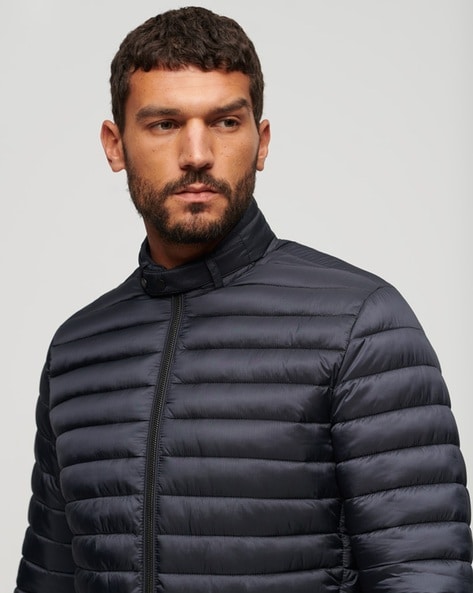 Calvin klein light hot sale short puffer