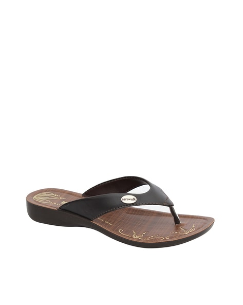 Buy Tan Flip Flop & Slippers for Women by AEROWALK Online | Ajio.com-as247.edu.vn
