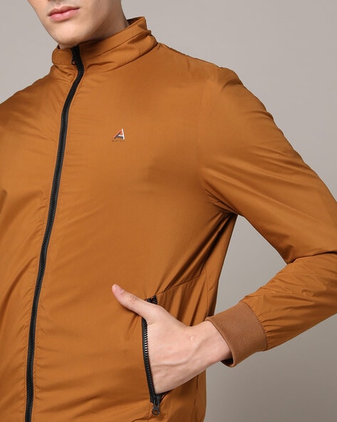 Mens tan windbreaker best sale