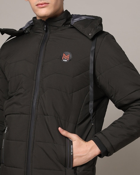 High neck military outlet jacket