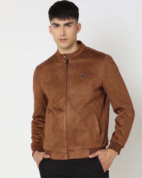 Cantabil Men's Brown Jacket