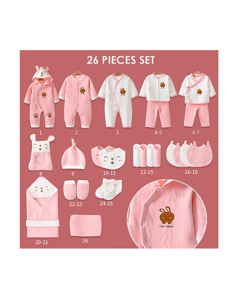 20-Piece HITTIN THE TOWN Organic Cotton Gift Set | Honest Baby Clothing